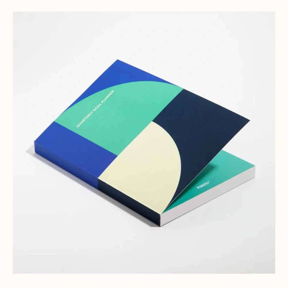 Poketo  Quarterly Planner - Blue